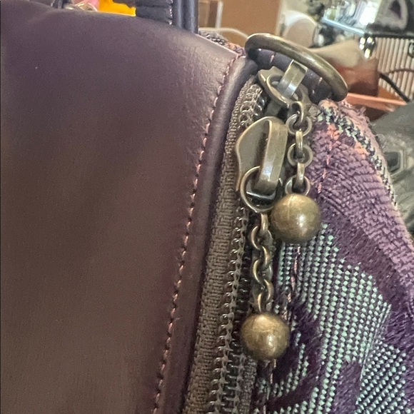 Purple and tapestry mini Backpack main image 10